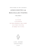 Anecdotes and Recollections II