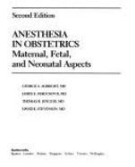 Anesthesia in Obstetrics: Maternal, Fetal, and Neonatal Aspects