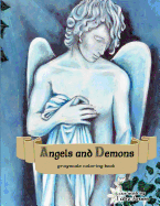 Angels and Demons Grayscale Coloring Book