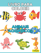 Animais Aquticos para Colorir