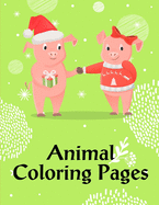 Animal Coloring Pages: coloring books for boys and girls with cute animals, relaxing colouring Pages