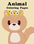 Animal Coloring Pages: picture books for seniors baby