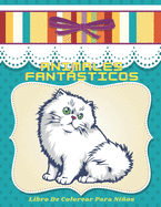 Animales Fantsticos - Libro De Colorear Para Nios