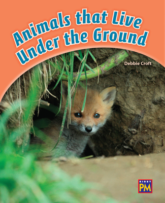 Animals That Live Underground: Leveled Reader Orange Level 16 - Rg, Rg (Prepared for publication by)