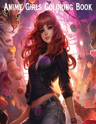 Anime Girls Coloring Book - Cox, Jason Quinn