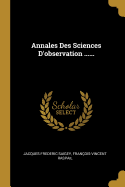 Annales Des Sciences D'observation