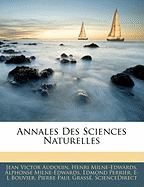 Annales Des Sciences Naturelles