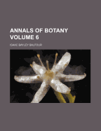 Annals of Botany Volume 6