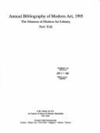 Annual Bibliography of Modern Art: 1995