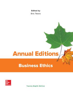 Annual Editions: Business Ethics - Teoro, Eric