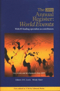 Annual Register: World Events: Key Events & Dev from 2009 - Lewis, D S (Editor), and Slater, Wendy (Editor)