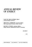 Annual Review of Energy