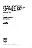 Annual Review of Information Science & Technology