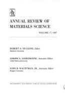 Annual Review of Materials Science