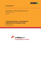 "Anorexia Nervosa". Ein Symptom biopolitischer Disziplinierung?