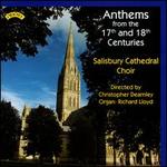 Anthems from the 17th & 18th Centuries