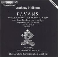 Anthony Holborne: Pavans, Galliards, Almains - Dowland Consort; Jakob Lindberg (conductor)