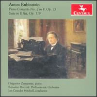 Anton Rubinstein: Piano Concerto No. 2; Suite - Grigorios Zamparas (piano); Bohuslav Martinu Philharmonic Orchestra; Jon Ceander Mitchell (conductor)