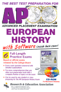 AP European History W/ CD-ROM (Rea) - The Best Test Prep for the AP Exam - Research & Education Association, and Campbell, Miles E, and Campbell, M W