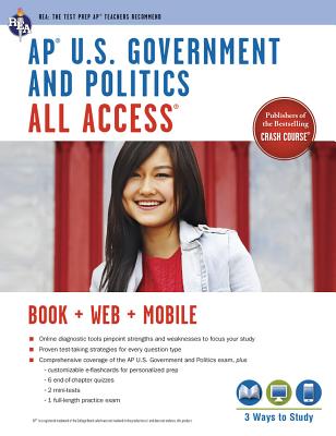 Ap(r) U.S. Government & Politics All Access Book + Online + Mobile - Zanfardino, Michael, Mr., M.S., and Lutz, James M, Dr., and Berve, Thomas D, Mr., M.S.