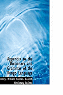 Appendix to the Dictionary and Grammar of the Kongo Language