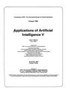 Applications of Artificial Intelligence