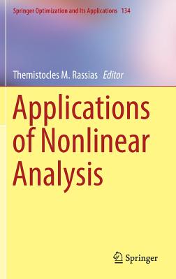 Applications of Nonlinear Analysis - Rassias, Themistocles M (Editor)