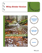 Applied Calculus 5E WileyPLUS with Loose-Leaf Print Companion with WileyPLUS Blackboard Card Set