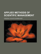 Applied Methods of Scientific Management