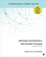 Applied Statistics I - International Student Edition: Basic Bivariate Techniques