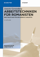 Arbeitstechniken f?r Romanisten