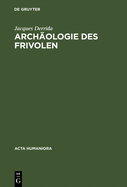 Arch?ologie Des Frivolen