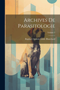 Archives de Parasitologie; Volume 3