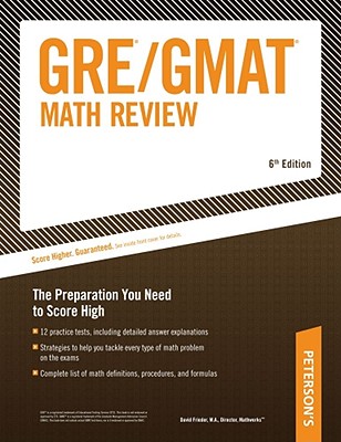 Arco GRE/GMAT Math Review - Frieder, David, M.A.