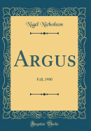 Argus: Fall, 1980 (Classic Reprint)