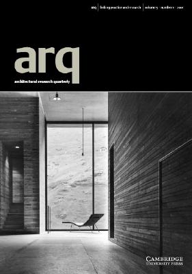 arq: Architectural Research Quarterly: Volume 5, Part 1 - Carolin, Peter (Editor)