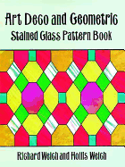 Art Deco and Geometric Stained Glass Pattern Book