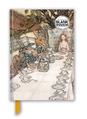 Arthur Rackham: Alice in Wonderland Tea Party (Foiled Blank Journal) - Flame Tree Studio (Creator)