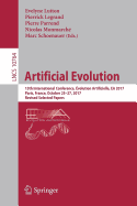 Artificial Evolution: 13th International Conference, ?volution Artificielle, EA 2017, Paris, France, October 25-27, 2017, Revised Selected Papers