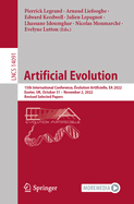 Artificial Evolution: 15th International Conference, volution Artificielle, EA 2022,  Exeter, UK, October 31 - November 2, 2022,  Revised Selected Papers