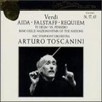 Arturo Toscanini Collection, Vol. 56, 57, 63: Verdi - Aida, Falstaff, Requiem - Antonio Madasi (trombone); Cesare Siepi (bass); Cloe Elmo (mezzo-soprano); Dennis Harbour (bass);...