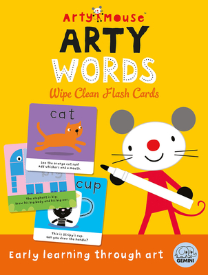 Arty Mouse Words Wipe Clean Flash Cards - Gale, Robyn