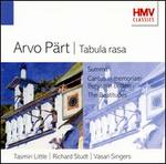 Arvo Prt: Tabula Rasa