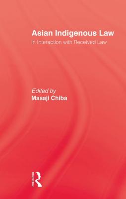 Asian Indigenous Law - Chiba