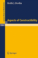 Aspects of Constructibility - Devlin, K J