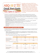 Asq: Se-2(tm) Quick Start Guide in Spanish