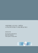 Assessing Social Capital: Concept, Policy and Practice