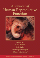 Assessment of Human Reproductive Function, Volume 1127