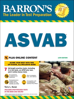 ASVAB: with Bonus Online Tests - Duran, Terry L.