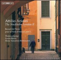 Attilio Ariosti: The Stockholm Sonatas, Vol. 2 - Lucas Harris (archlute); Lucas Harris (baroque guitar); Mime Yamahiro Brinkmann (cello); Thomas Georgi (viola d'amore)